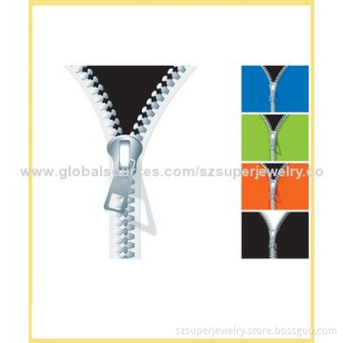 Shoes close end resin zipper|Plastic zipper